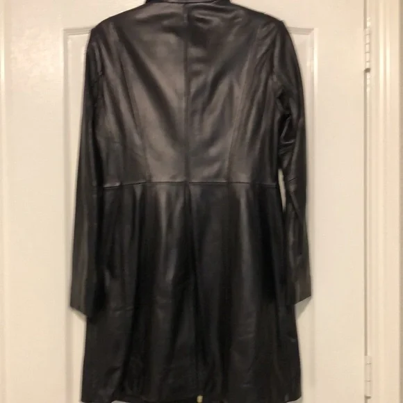 Gorgeous Genuine Lamb Leather Coat